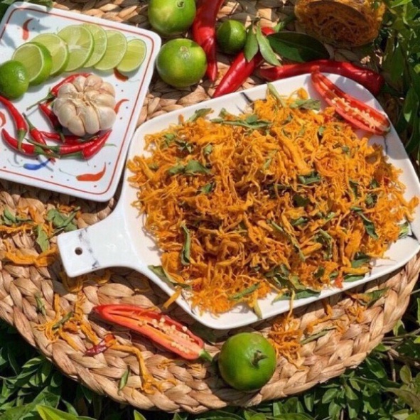 Khô Gà Lá Chanh Loại Chuẩn giòn ngon đậm vị  (300g) | BigBuy360 - bigbuy360.vn