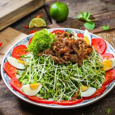 Hạt Giống Rau Mầm Củ Cải Trắng Thu Hoạch Sau 5 Ngày Gói 50gr