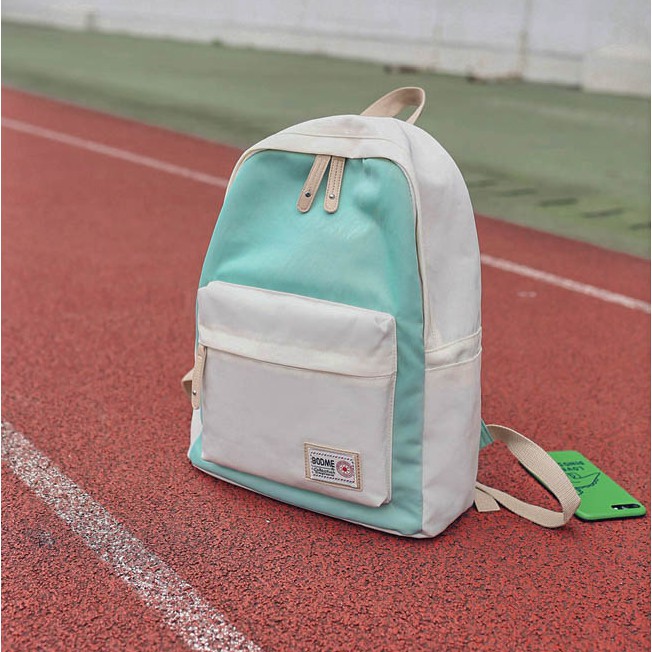 [SẢN PHẨM HOT] Balo Thời Trang Ulzzang Hàn Quốc phối màu basic