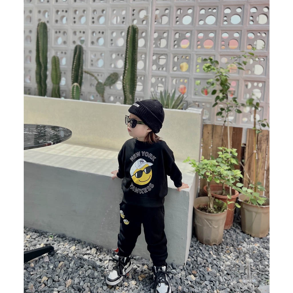 Set MLb yankee & drew cho bé , bộ quần áo trẻ em unisex , Kid_genZ