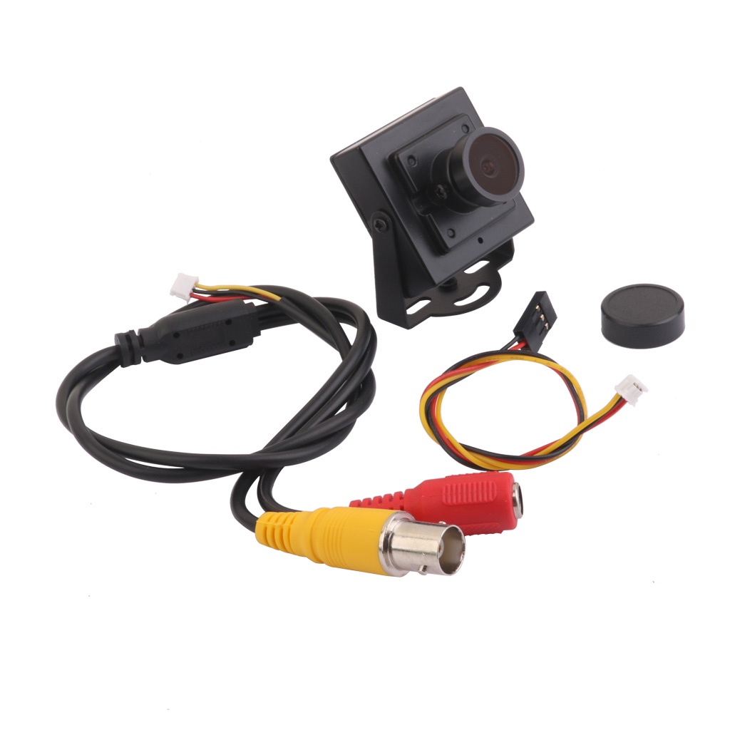 Camera An Ninh Góc Rộng Hd 700tvl 1 / 4 "Sony Ccd 2.1mm