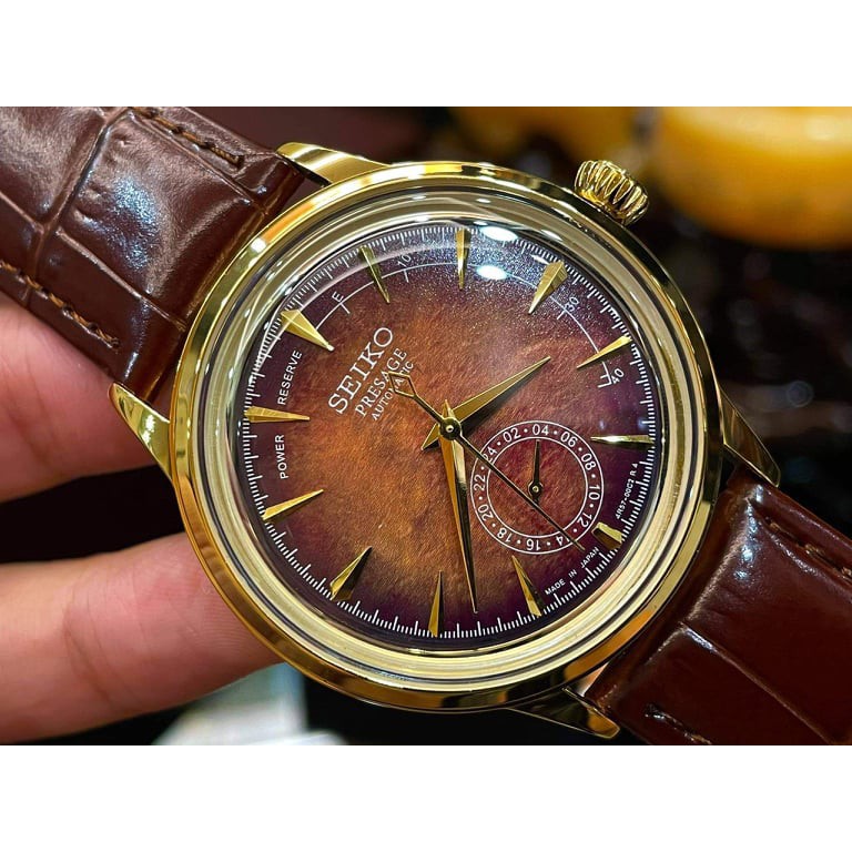 (Hàng Mới Về) Đồng hồ Nam Seiko cổ điển sang trong, thẻ bào hành 12 tháng (Seiko) Tặng Hộp Da Cao Cấp + Vòng Tì Hưu