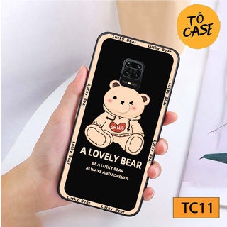 Ốp lưng Xiaomi Redmi Note 9 / Redmi Note 9S / Redmi Note 9 Pro / Redmi 9 in hình những chú GẤU ngộ nghĩnh, thời trang