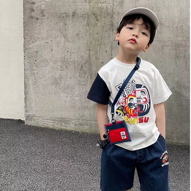 Set Đồ Mùa Hè 2 Món Gồm Áo Tay Cộc In Họa Tiết Hoạt Hình + Quần Ngắn Cho Bé Trai