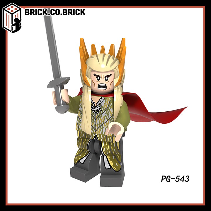 Lord of the Rings Đồ Chơi Lắp Ráp Non LEGO Mô Hình Nhân Vật Phim Chúa Tể Những Chiếc Nhẫn PG8148