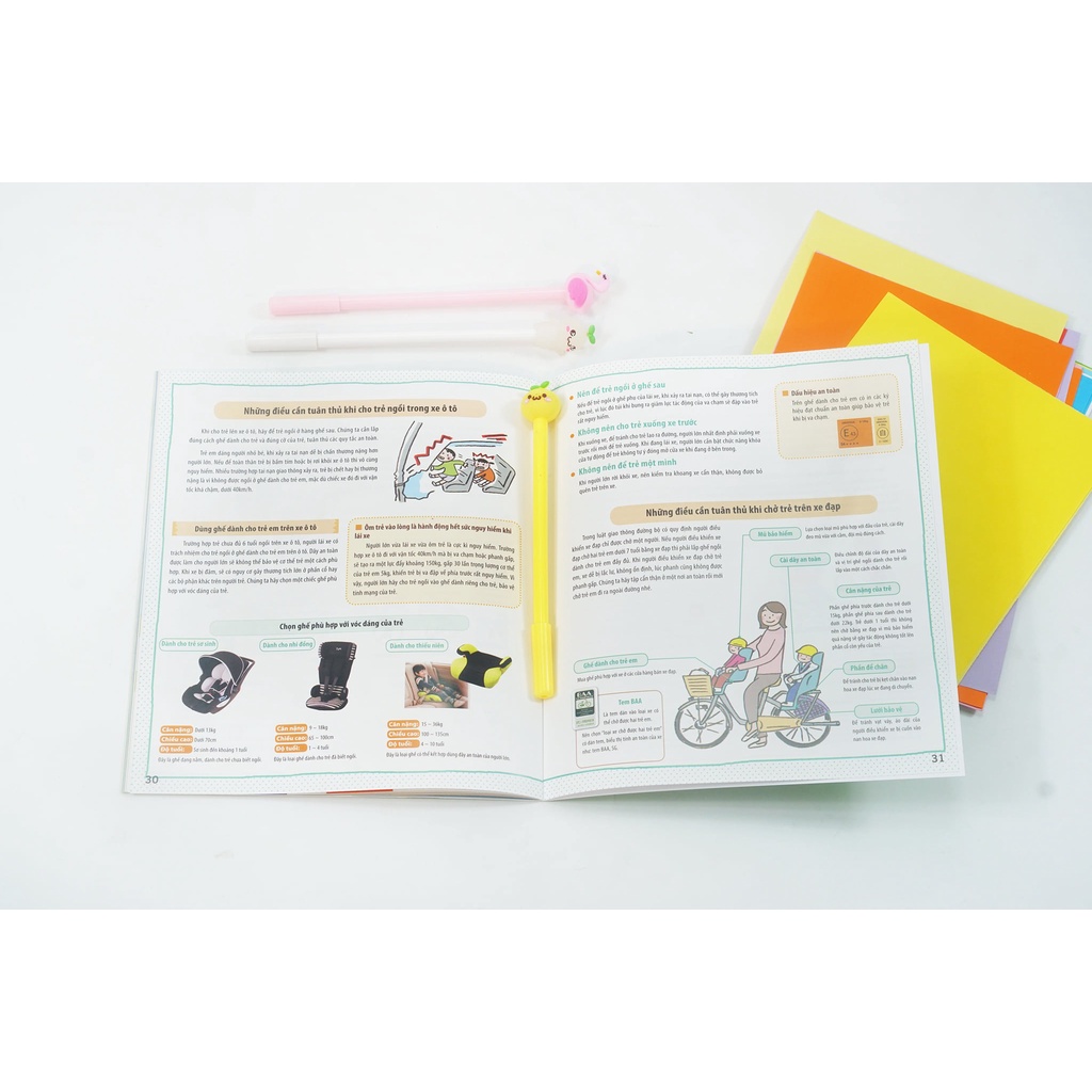 SÁCH - Dạy trẻ an toàn, vượt ngàn nguy hiểm - Làm gì để an toàn khi tham gia giao thông?