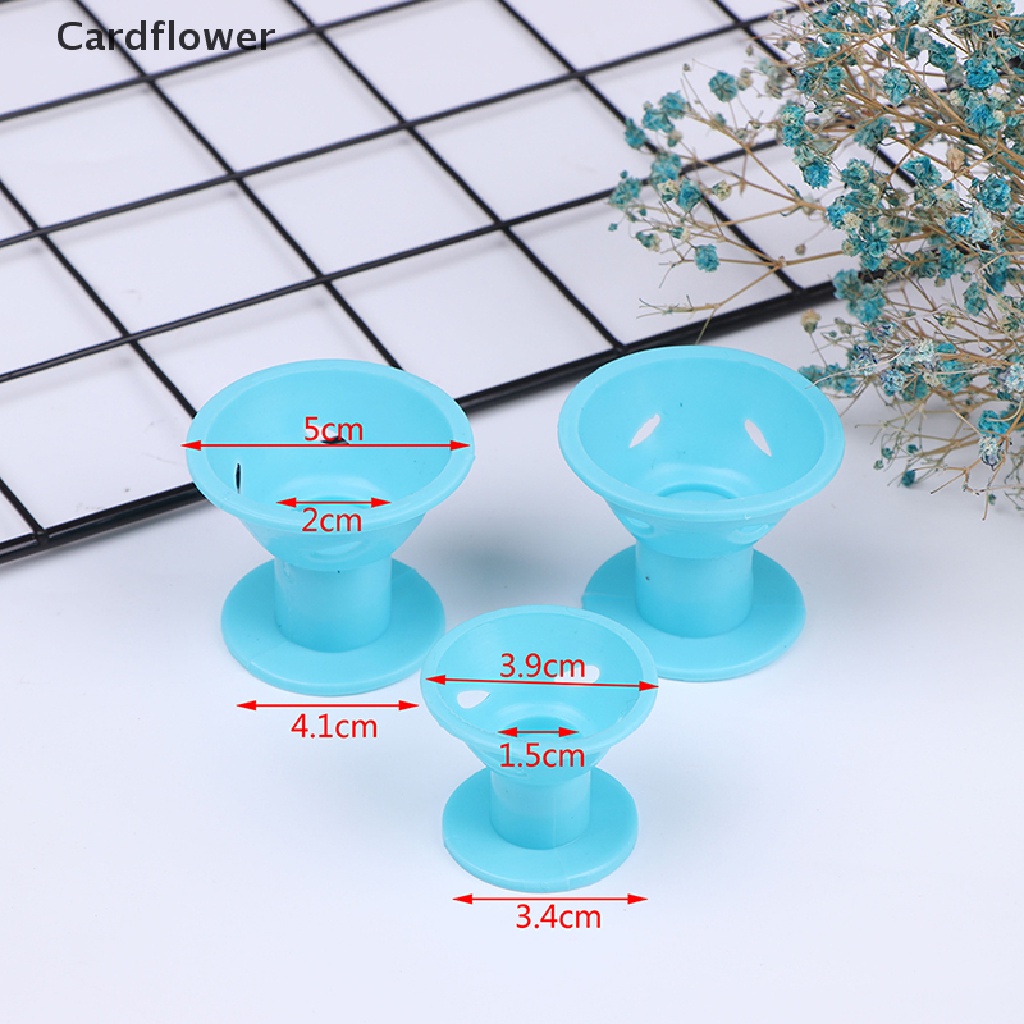 Bộ 10 Dụng Cụ Uốn Tóc Bằng Cao Su Silicon Mềm Không Dùng Nhiệt