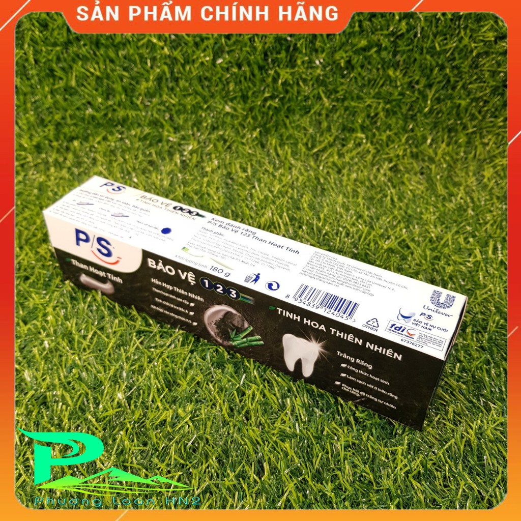 Kem đánh răng P/S Than hoạt tính - Tuýp 180g