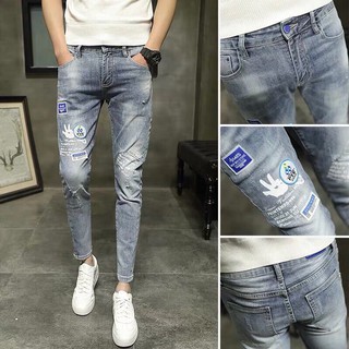 quần jean nam bó 🔥 FREESHIP Đơn 50K 🔥 Quần Jean Nam Đẹp Phong Kiểu Dáng Cách Thời Trang hàn Quốc