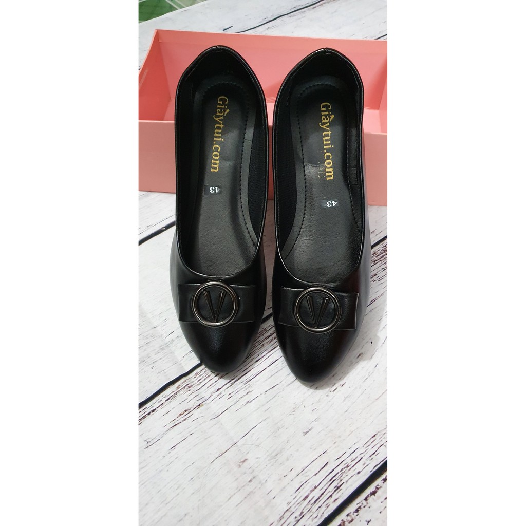 { BIG SIZE } { ẢNH THẬT } giày búp bê nữ mác 04, giày bệt nữ số to từ 36 đến 39,40,41,42 | BigBuy360 - bigbuy360.vn