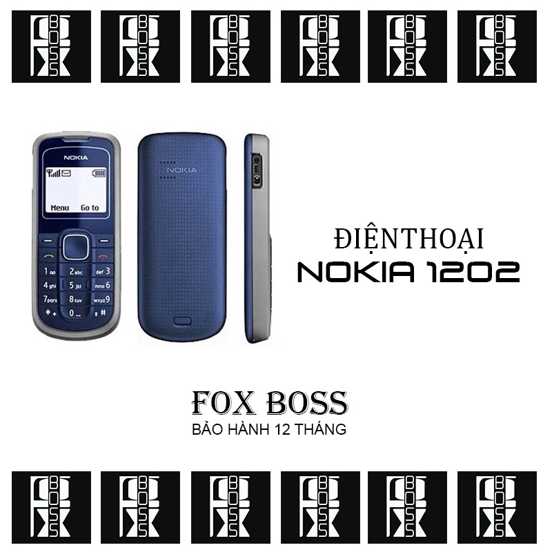 Điện Thoại Nokia 1202 Chính Hãng Bảo Hành 12 Tháng Chưa Sửa Chữa Nguyên Zin