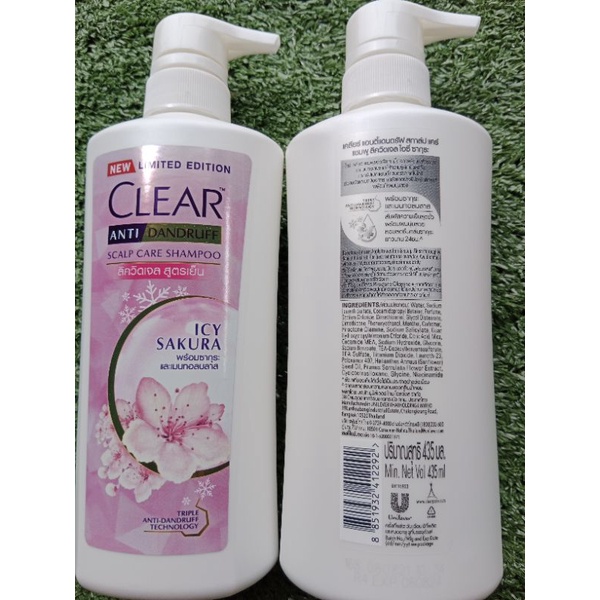 Dầu gội Clear Men/ Bạc Hà /Hoa Anh Đào Thái Lan 450ml