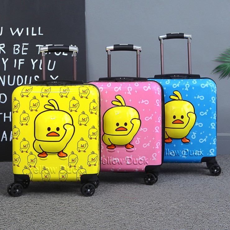\*+*/\*+*/ RẺ VÔ ĐỊCH \*+*/\*+*/ VALI CHO BÉ YÊU IN NỔI 3D SIZE 18
