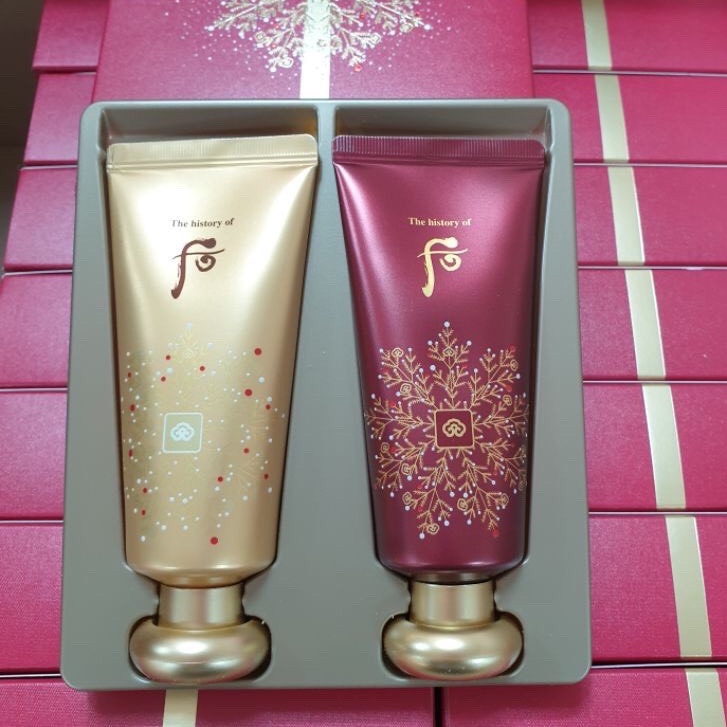 Set dưỡng da tay Whoo Royal Hand Cream SPF10 60mlx2.