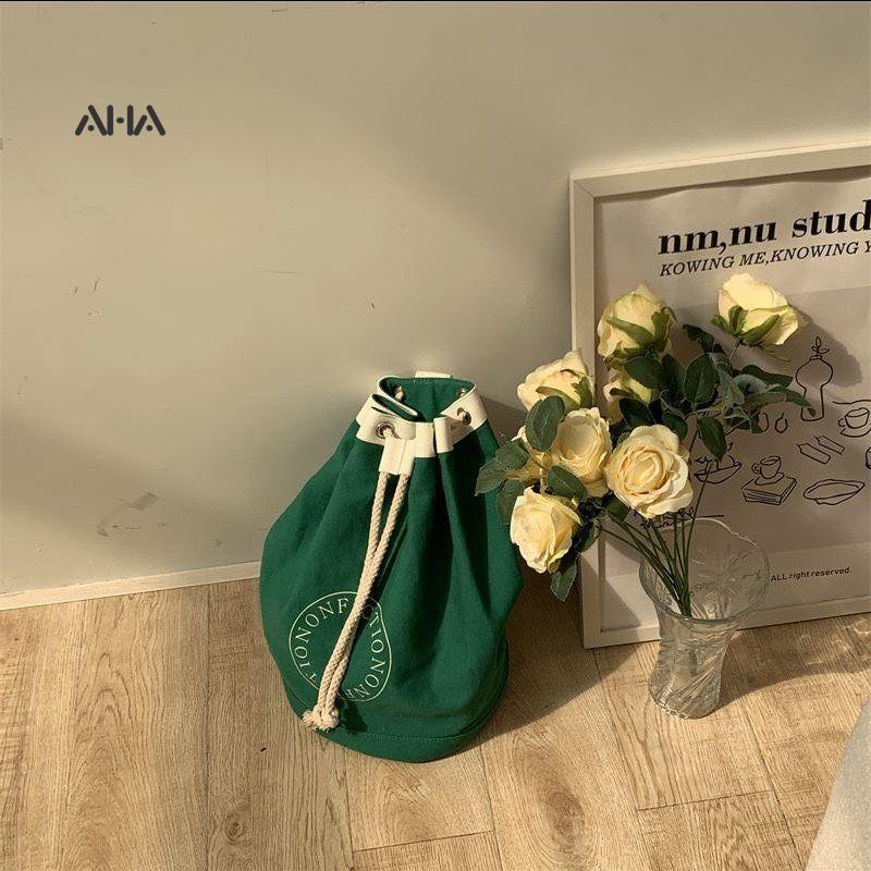 Túi dây rút AHA in chữ thời trang