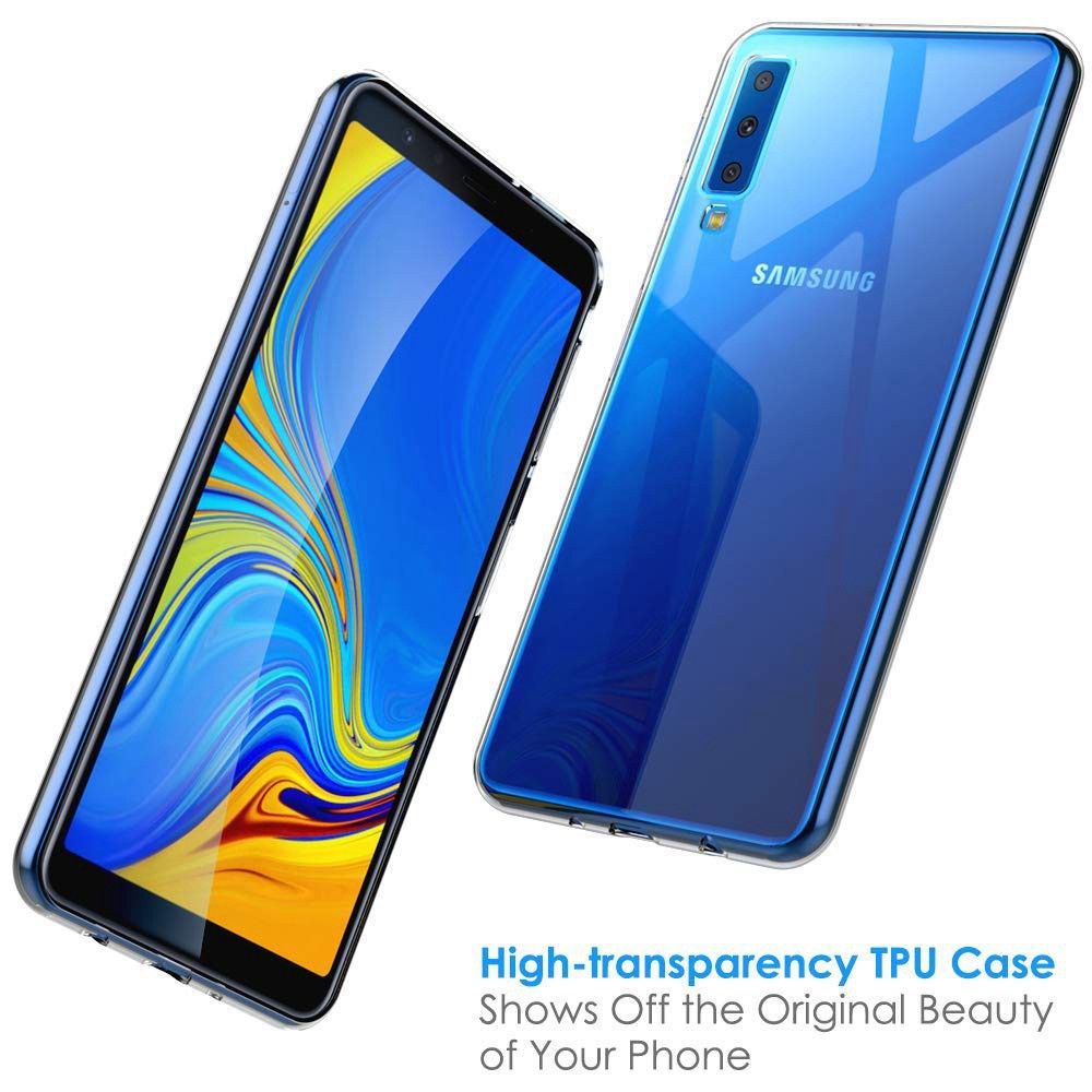 Ốp lưng điện thoại siêu mỏng trong suốt dành cho Samsung Galaxy J4 J4+ J6 J6+ J7 J7 Pro J7 Prime J7 Plus J8