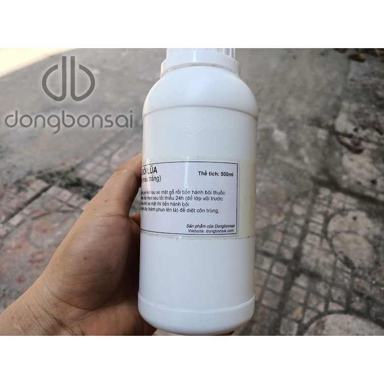 Thuốc bôi lũa bonsai màu trắng 500ml