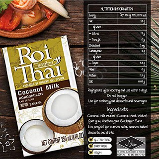 Nước cốt dừa Roi Thái 250 ml ( Date tháng 3/2022)