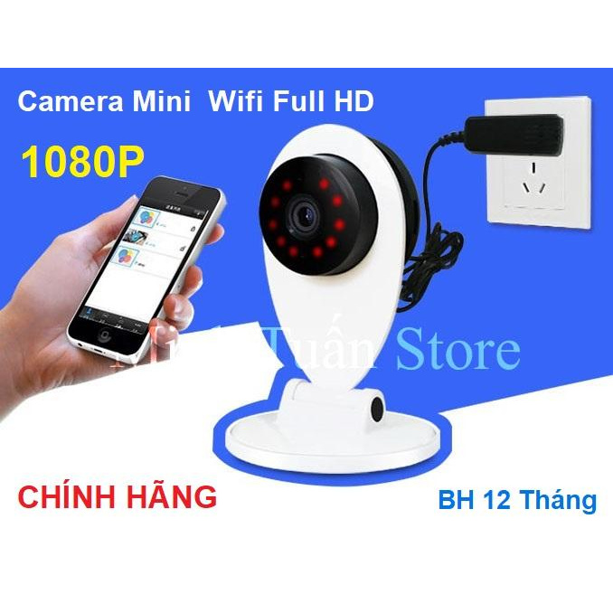 Camera Wifi IP 1080P Chống Trộm Cho Gia Đình, Báo Qua Điện Thoại, Camera IP Giám Sát chất Lượng Cao | BigBuy360 - bigbuy360.vn