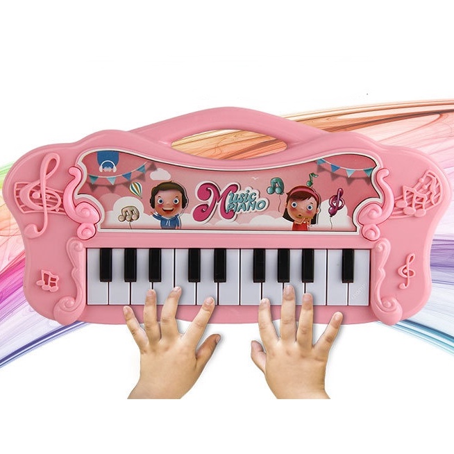 Đồ chơi đàn piano điện tử mini Zhan Qi Toys đa năng tùy chọn màu sắc cho bé