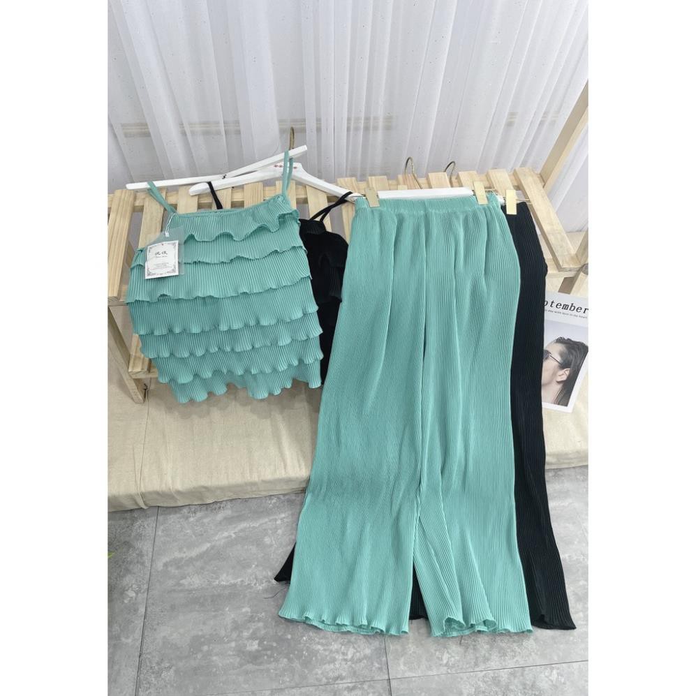 Set đồ nữ cá tính, set quần lửng áo sơ mi, áo quây, áo thun đi chơi sang chảnh mùa hè đẹp 8A00047 JKR | BigBuy360 - bigbuy360.vn