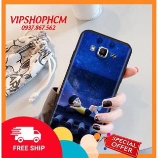 Ốp lưng SamSung J3 2016/ J3 Pro/ J3 2018/ J4/ J4 Plus Hình Doremon Làm Duyên - viền TPU dẻo