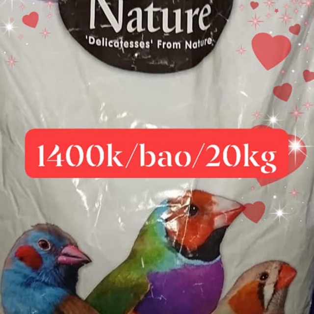 Hạt trộn Deli finch bao 20kg