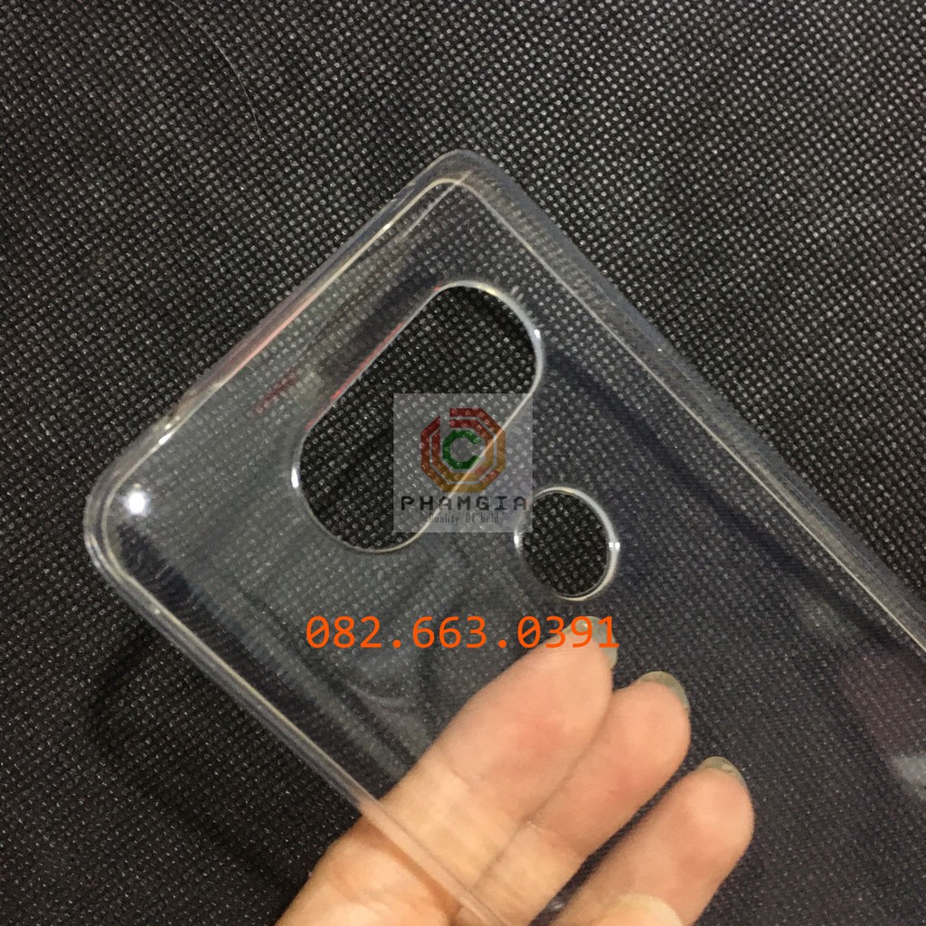 Ốp lưng LG V20 silicon dẻo trong dẻo đen trơn cao cấp