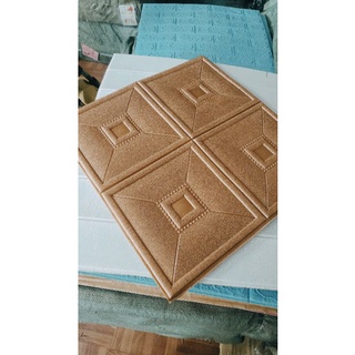 Xốp Dán Tường 3D Giả Da
