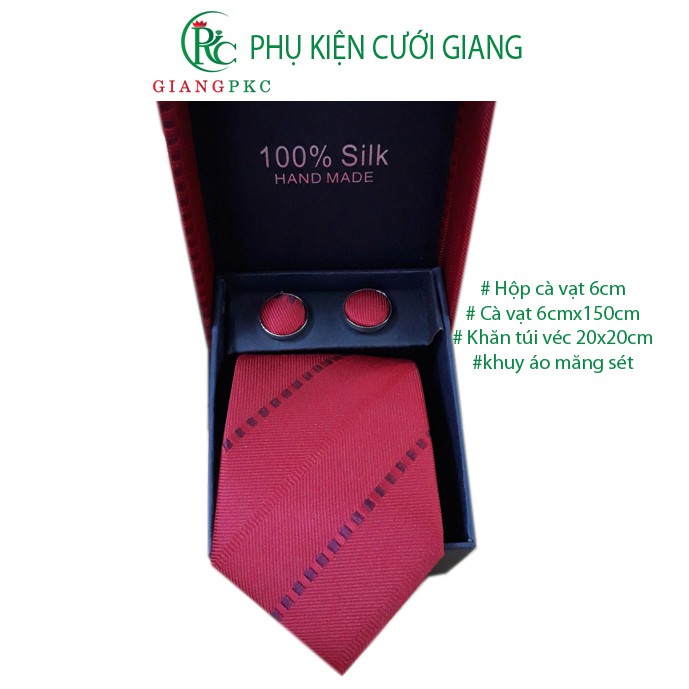 Thời trang nam phụ kiện nam Cà Vạt nam hộp 6cm tổng hợp các mẫu đẹp bán chạy nhất tháng 5-2021 Giangpkc 20 mẫu calavat