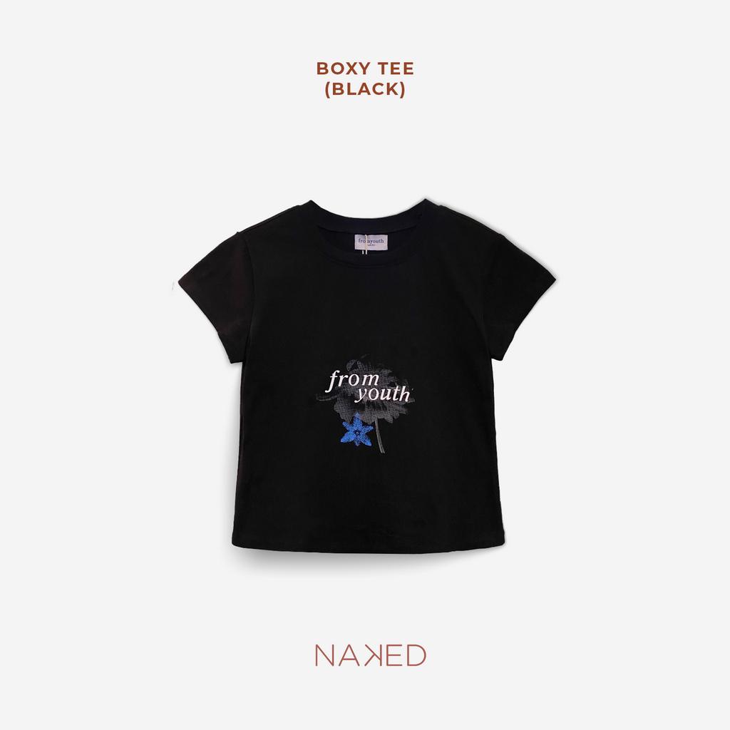Áo phông dáng lửng NAKED by V - Boxy Tee