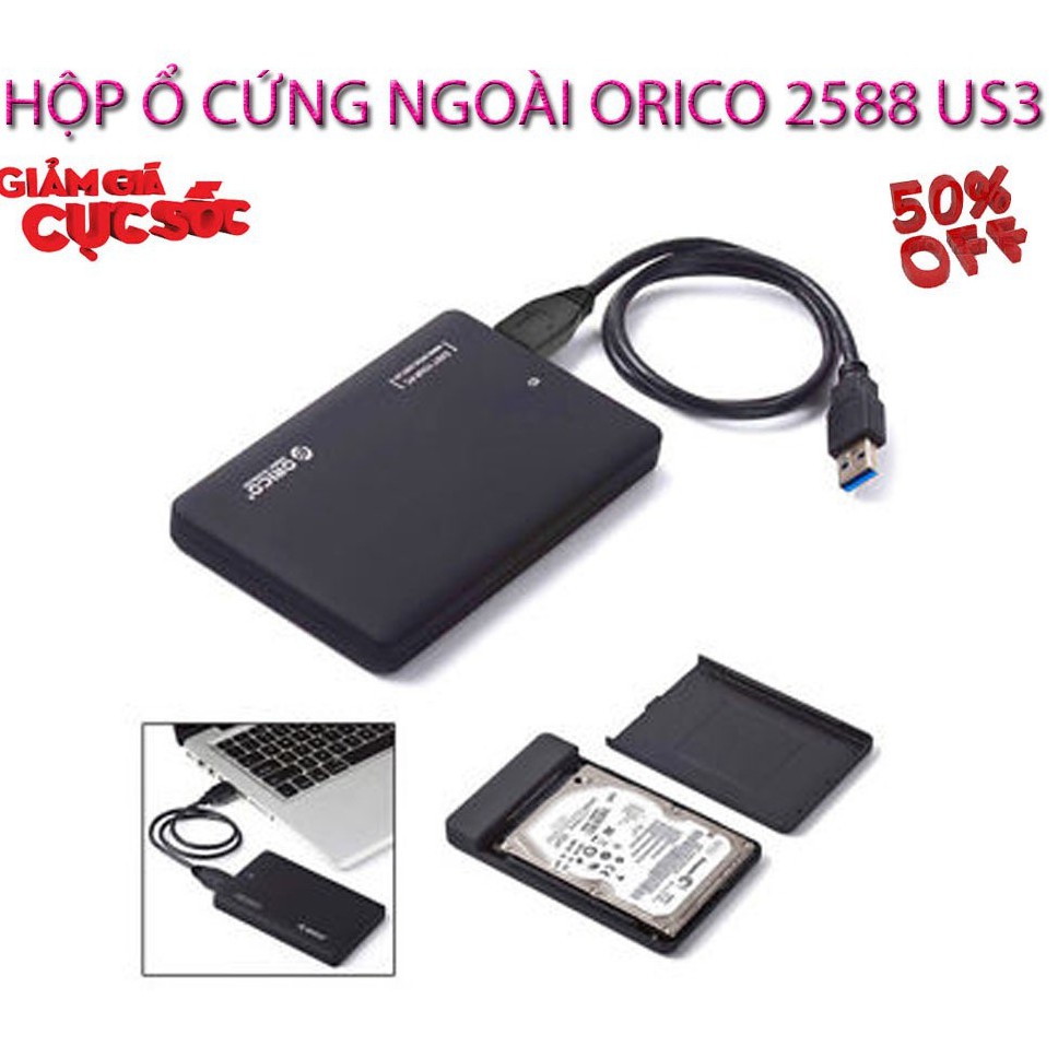 HỘP ĐỰNG Ổ CỨNG ORICO HDD BOX SATA 3 USB 3.0 – 2577US3 (chính hãng Orico)