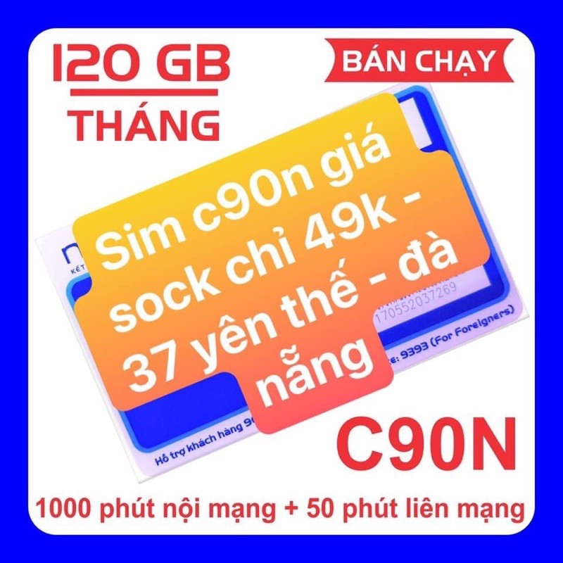 sim c90n giá sock đà nẵng