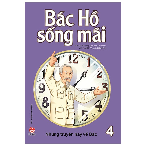 Sách - Bộ 5 tập: Bác Hồ sống mãi