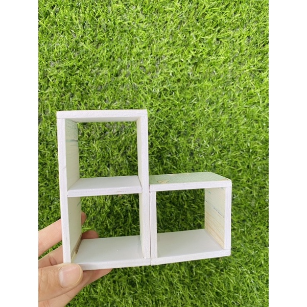 Mô hình kệ trưng bày trang trí nhà búp bê DIY