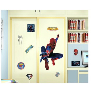 Decal Người nhện 3D , siêu nhân 2 - ZY991-69
