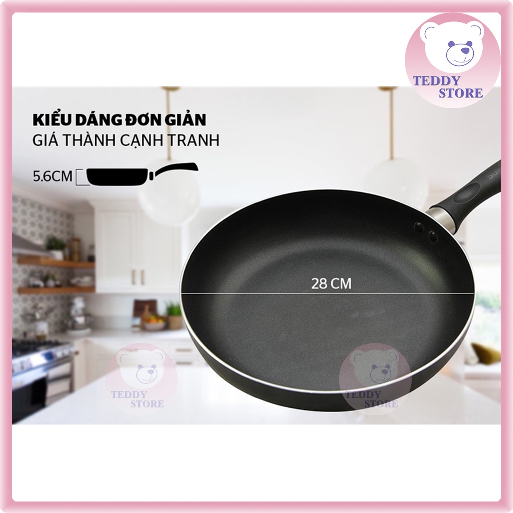 Chảo Chống Dính Sunhouse, Chảo Trơn Sunhouse CT18, CT20, CT24, CT26, CT28, CT30