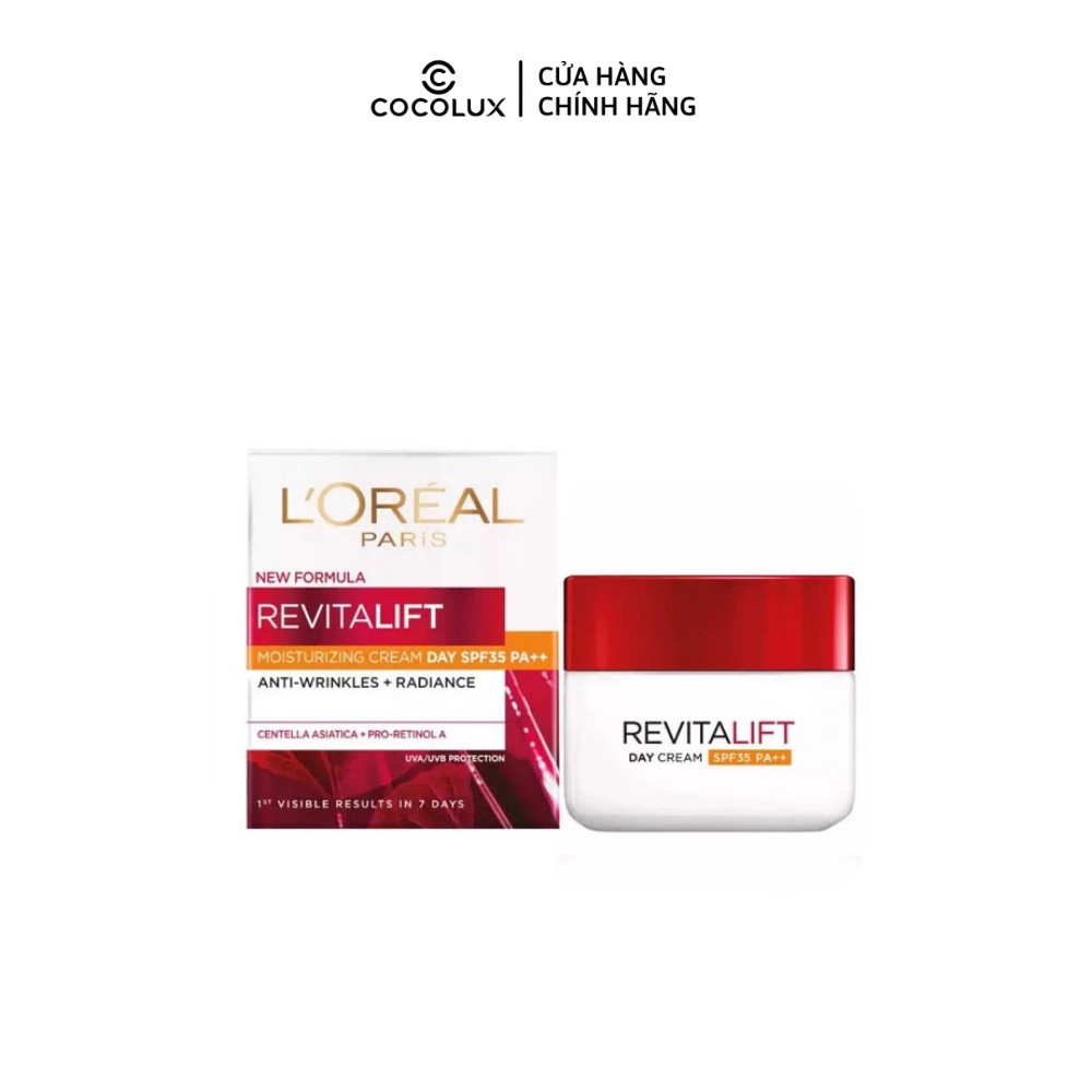 [Công Ty, Tem Phụ] Kem dưỡng săn chắc &amp; giảm nếp nhăn Revitalift Ngày Loreal - L'Oreal [COCOLUX]