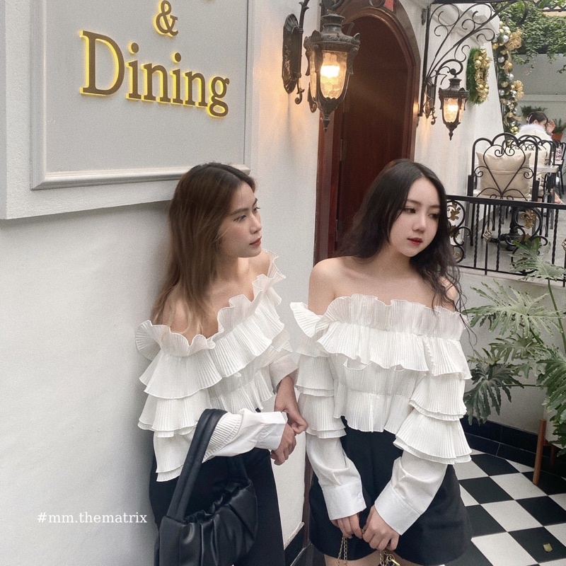 Sơmi dập ly điệu đà (kèm ảnh thật)