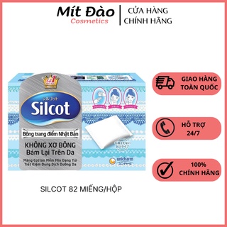 Bông tẩy trang Silcot 82 miếng/66 miếng