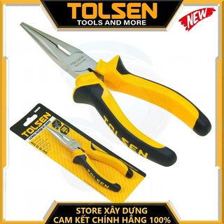 Kìm nhọn 160mm 200mm tolsen 10006 10007 - hàng chính hãng