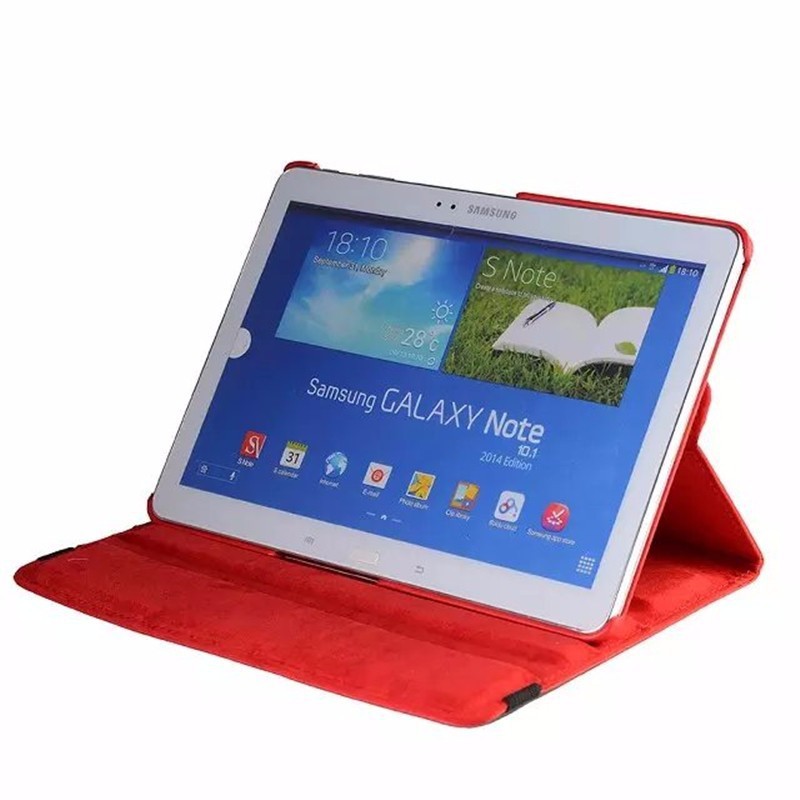 For Samsung Galaxy Tab Pro 10.1 SM-T520 Flip 360 Rotate Stand Leather Slim Smart Shockproof Tablet Case Cover