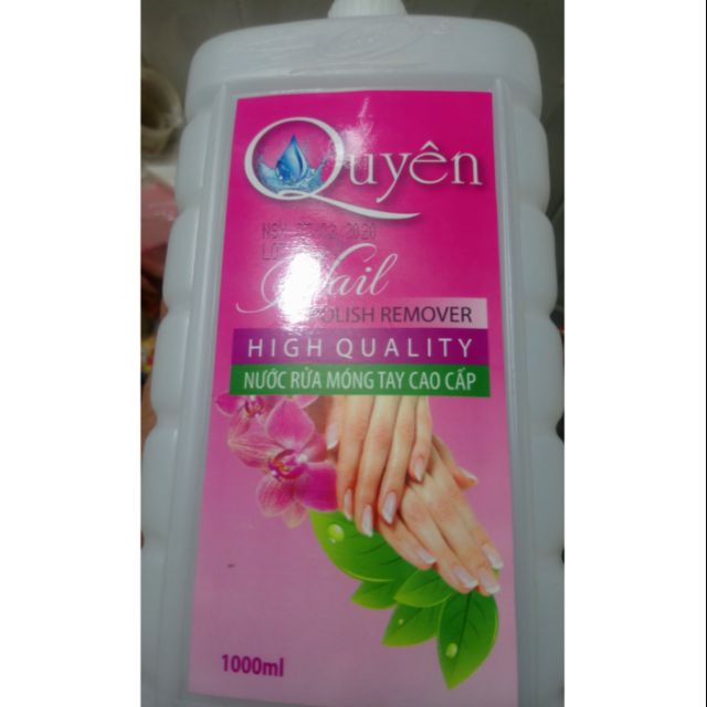 Nước rửa móng tay axiton 1000ml