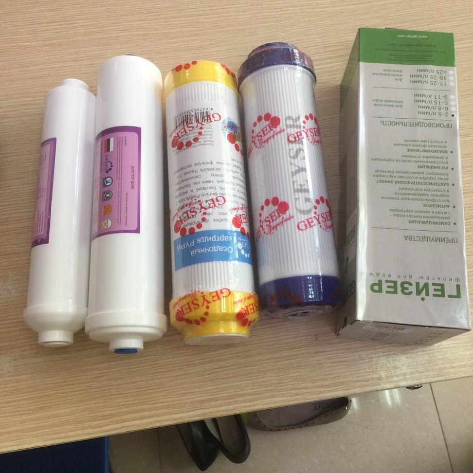 Bộ lõi lọc nước 1,2,3,4,5 máy lọc nước nano geyser -Sale Doctorhouses