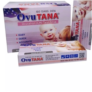 QUE THỬ RỤNG TRỨNG OVUTANA HỘP 12 TEST