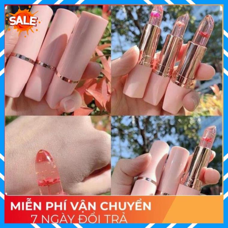 Son Thạch Ướp  Hoa ⚡️𝐅𝐑𝐄𝐄 𝐒𝐇𝐈𝐏⚡️ Son Thạch Đổi Màu Theo Nhiệt Độ | BigBuy360 - bigbuy360.vn