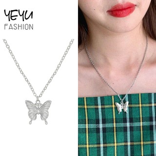 Mới vòng cổ Mặt Hình Bướm Phong Cách Retro