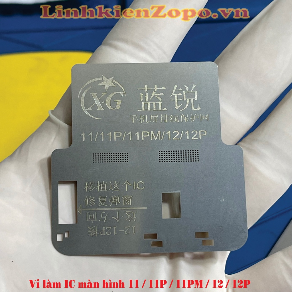 Bộ Vỉ làm IC màn hình Series IP 11 / Series IP 12 / Series IP 13