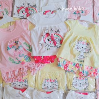 Combo 2 bộ xuất Hàn bé gái