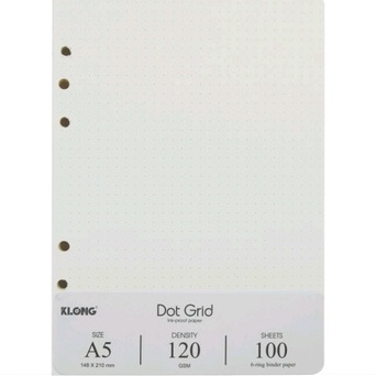 Ruột sổ còng Dot Grid A5 - 100 tờ; MS: 997